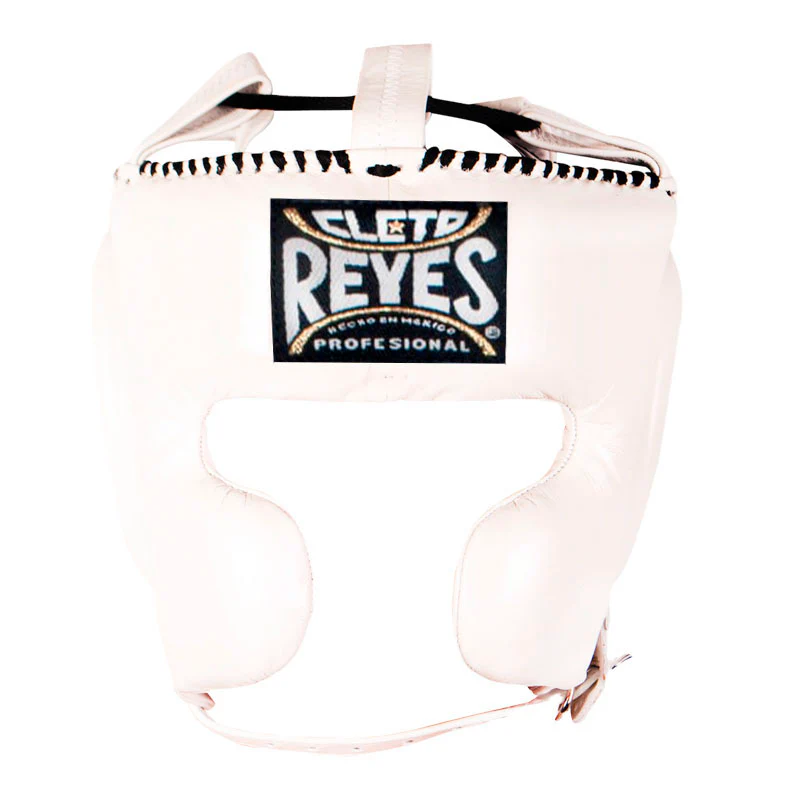Protector de cabeza Cleto Reyes con pómulos en piel de res - Image 7