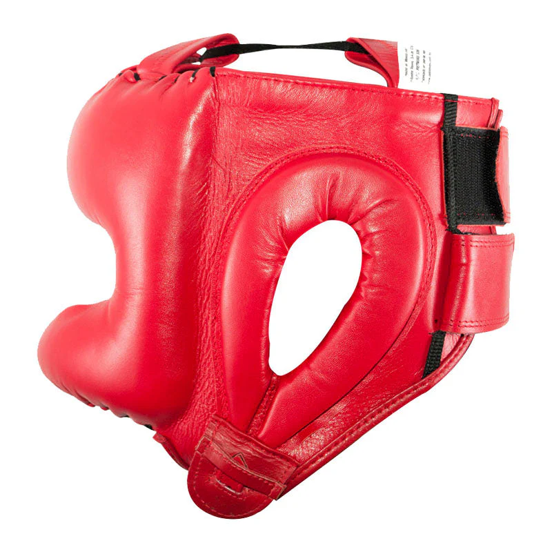 Protector de cabeza Cleto Reyes con barra de nylon V en piel - Image 2